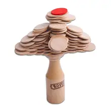 Деревянная бутылка вызов матч штабелирование развлечения ворс тренировка баланса игра для взрослых клуб дети бар партии