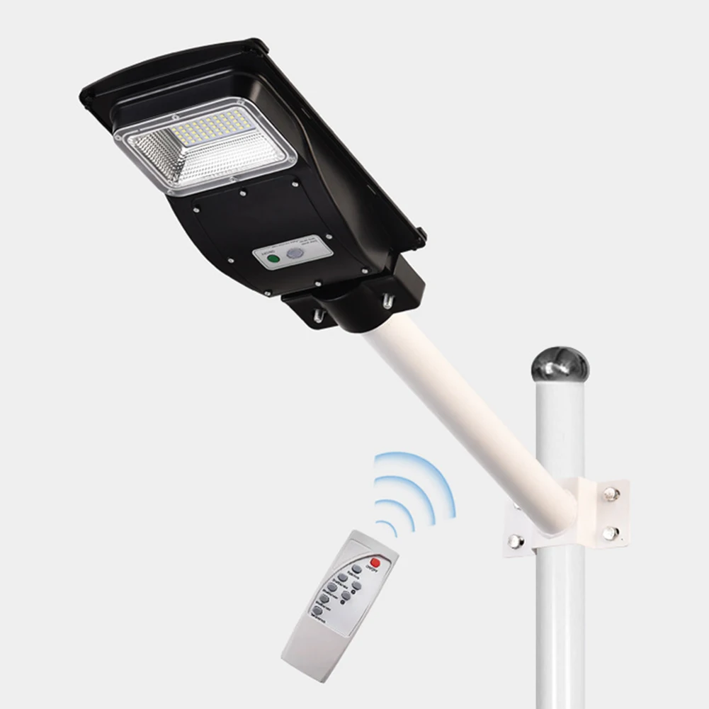 Outdoor Garden Rustproof Radar Induction Solar 20W Street Light Led ABS