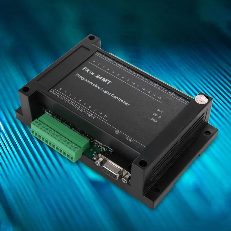 

soft starting Industrial Control Board FX1N-24MT 14 Input 10 Output 24V 1A motor speed controller brushless motor controller