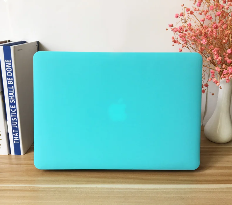 Чехол для Apple MacBook Air Pro 11 12 13 15 дюймов прорезиненная сенсорная панель Retina Touch Bar & ID