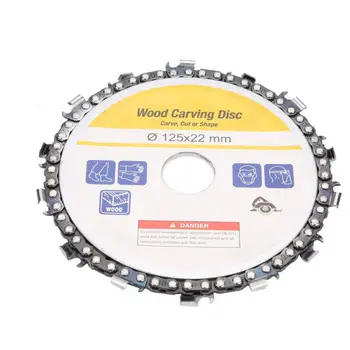 

Litake 5 Inches Wood Carving Dis Cutting Disc Chain for Angle Grinder