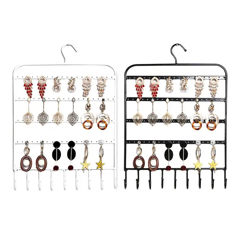 Earring Necklace Holder Birdcage Wall Mount Jewelry Organizer Hanger For Girls