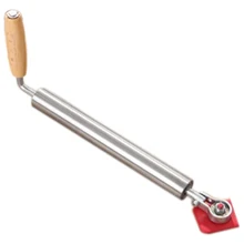 JEYL 1 шт. нержавеющая сталь антипригарная Скалка помадка торт полый выпечки грубой глины пицца ролик для пасты Инструменты для выпечки аксессуары