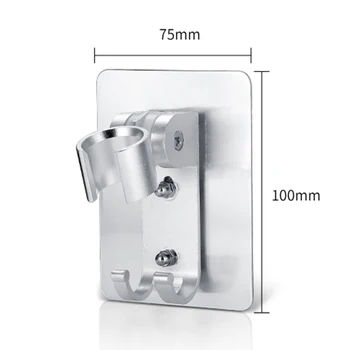 

1PC Bottom Bracket Bathroom Adjustable Shower Head Holder Rack Bracket Suction Cup Shower Holder Bathroom Accessory