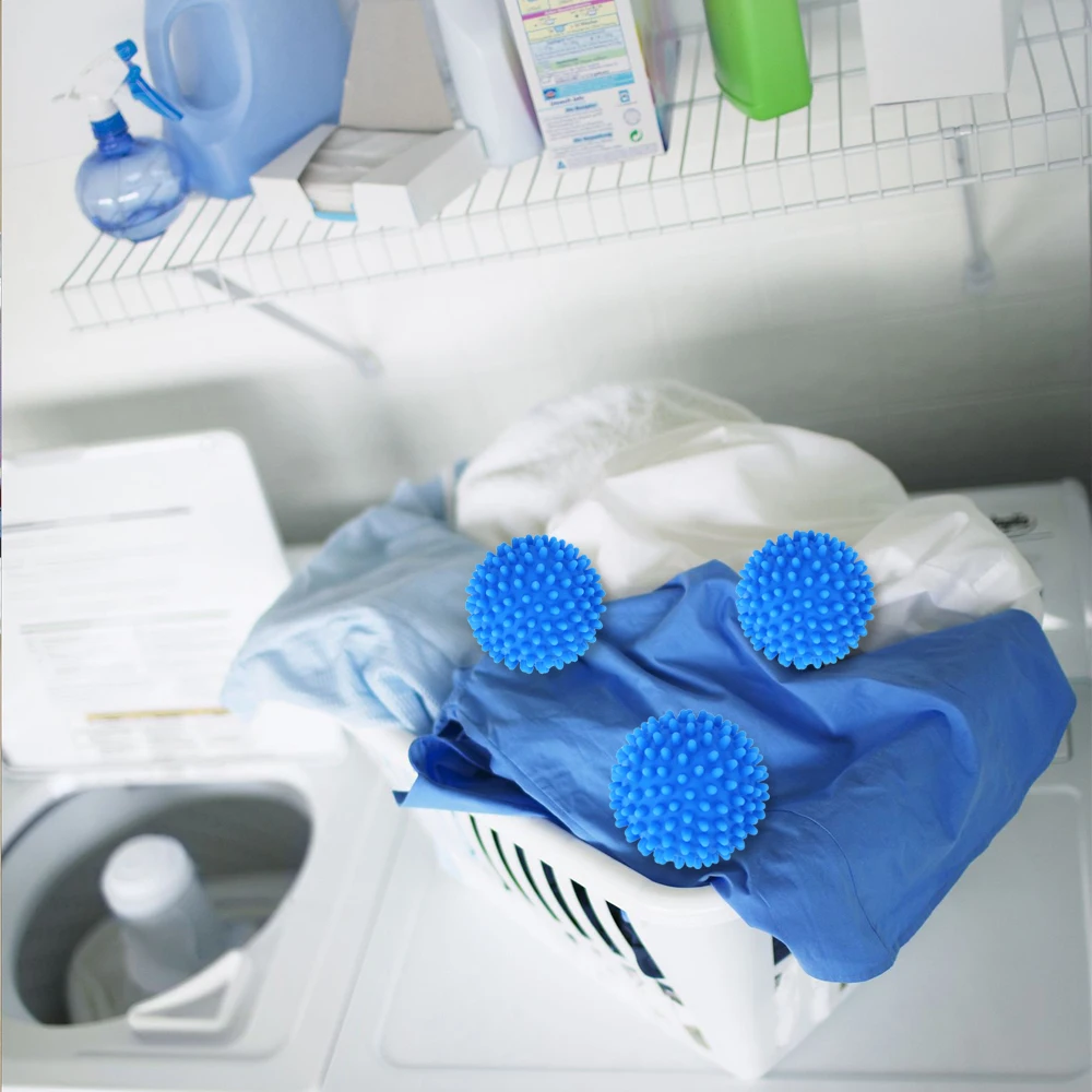 

For Washing Machine Magic Washing Tool Laundry Balls Reusable Cleaning Drying Fabric Softener Ball PVC Dryer Balls