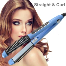 Fast Hair Straightener Brush hair Electric brush comb Hair Curling Irons Straight Hair Comb brush цена Fast Hair Straightener Brush hair Electric brush comb Hair Curling Irons Straight Hair Comb brush цены онлайн