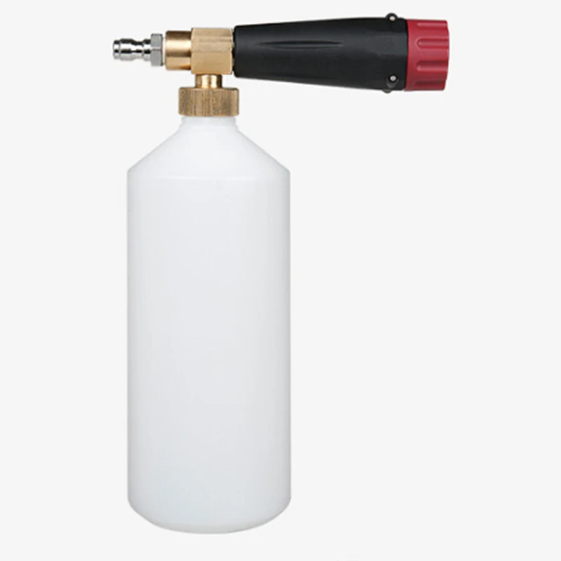 

Car Washing Snow Foam Generator Lance Gun Sprayer 1/4 Quick Insert Car Washer Pressure Foam Lance bottle Pot Car Cleaning Tool