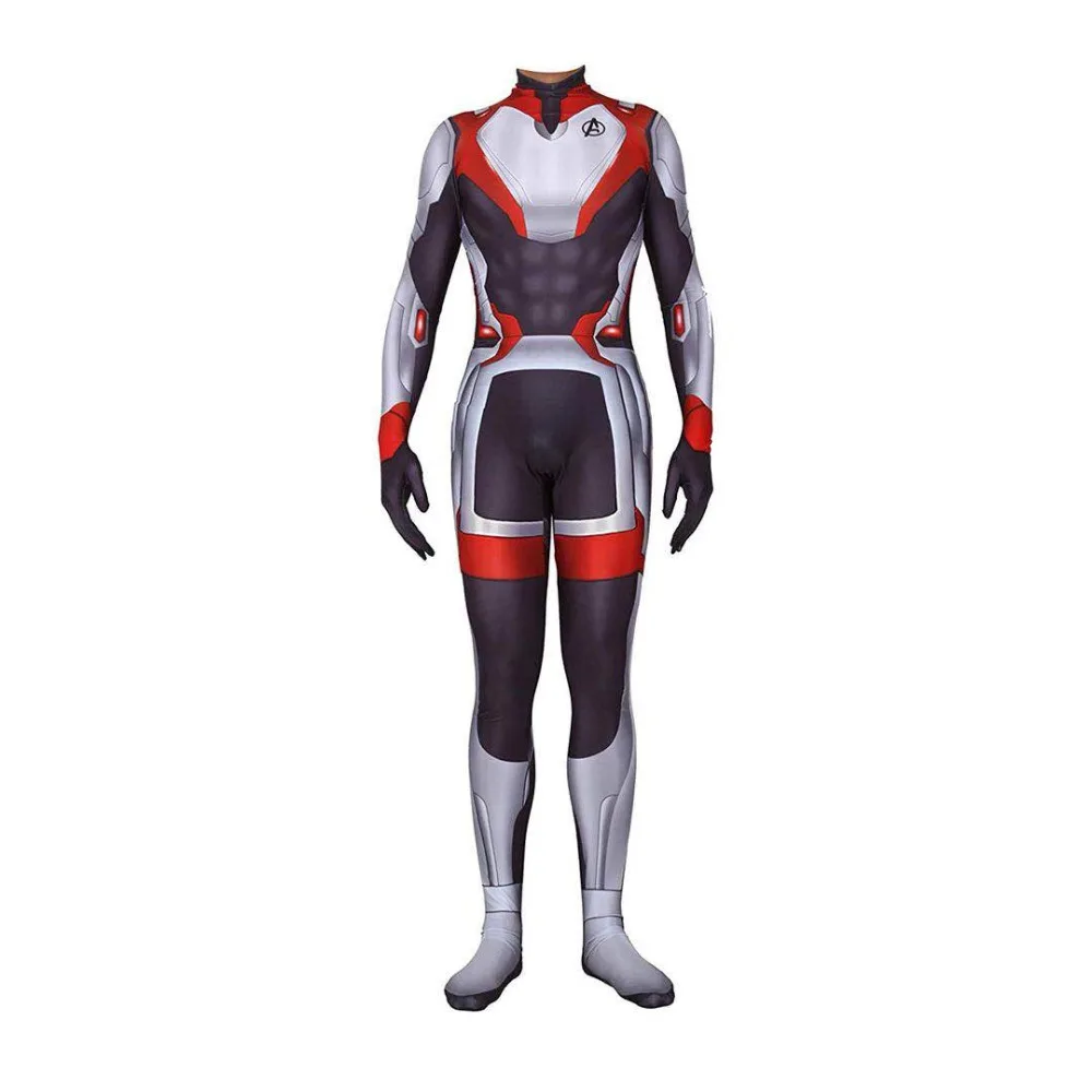 2019 New Avengers Endgame Quantum Realm Jumpsuit Spandex Zentai Tights Costume Advanced Tech Cosplay Costumes