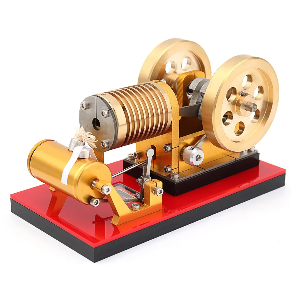 

SH-02 Mini Hot Air Stirling Engine Model Tractor Educational Discovery Toy Kits Science Experiment Kits for Children