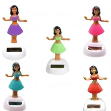 Новинка, на солнечной энергии, танцующая девочка, качающаяся игрушка, счастливые танцы, солнечные игрушки для девочек, для детей, подарок для украшения автомобиля