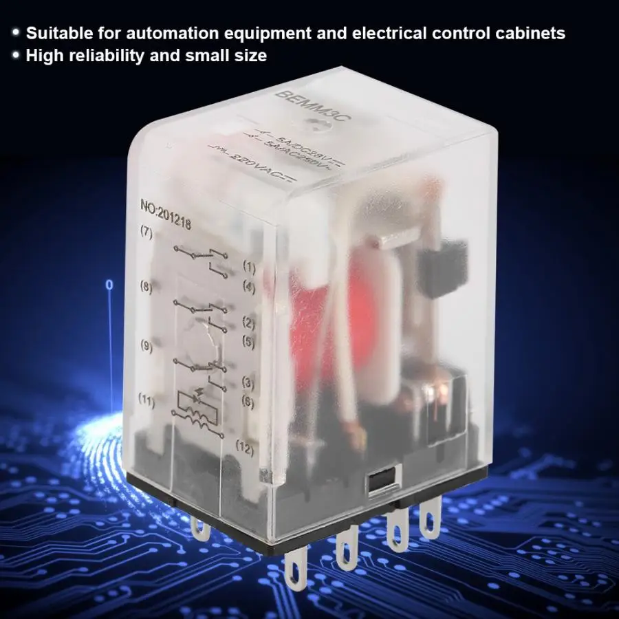 AC 220V DC 5A реле мощности катушки BEMM3C электронное мини электромагнитное