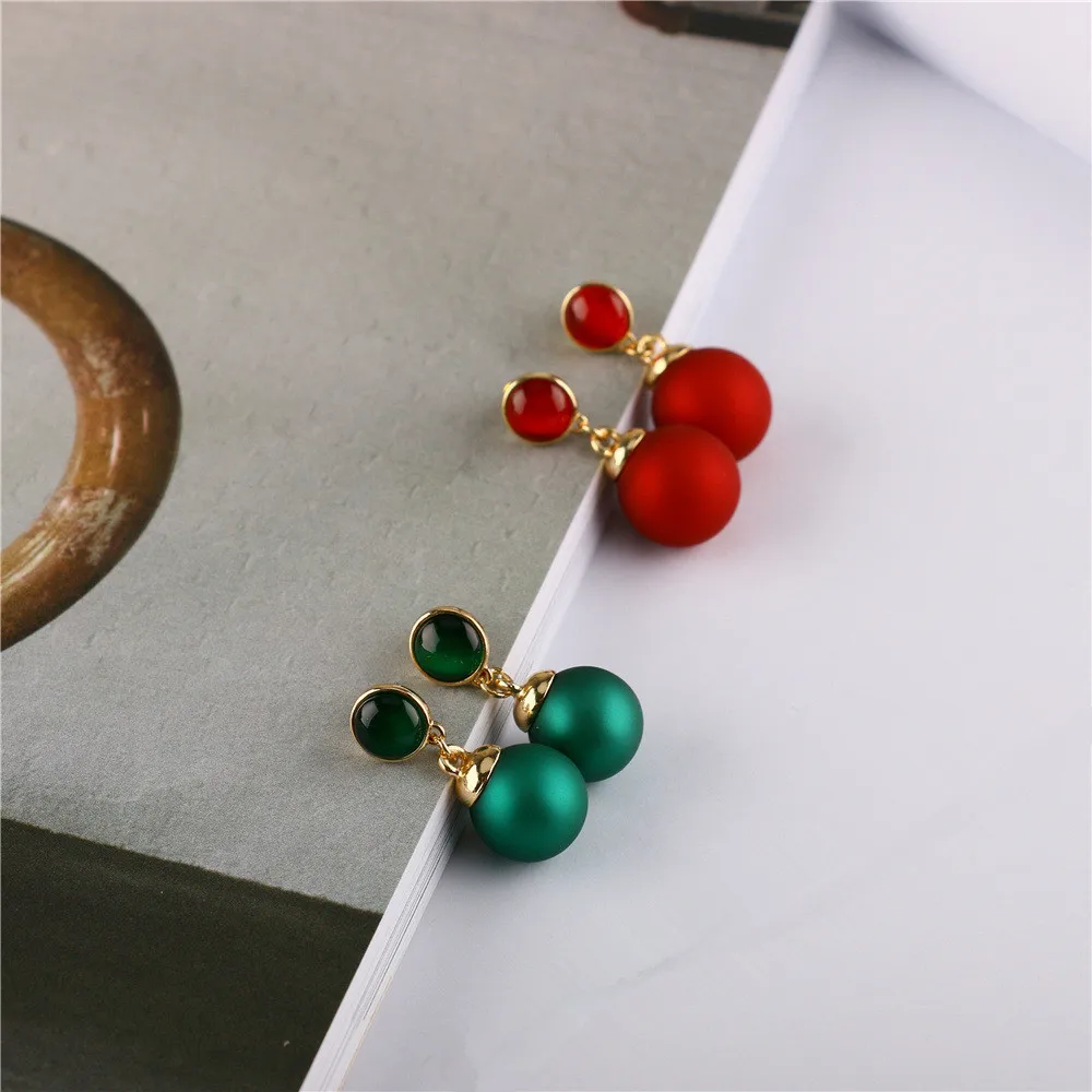 Женские серьги подвески в Корейском стиле модные ювелирные изделия Золотые