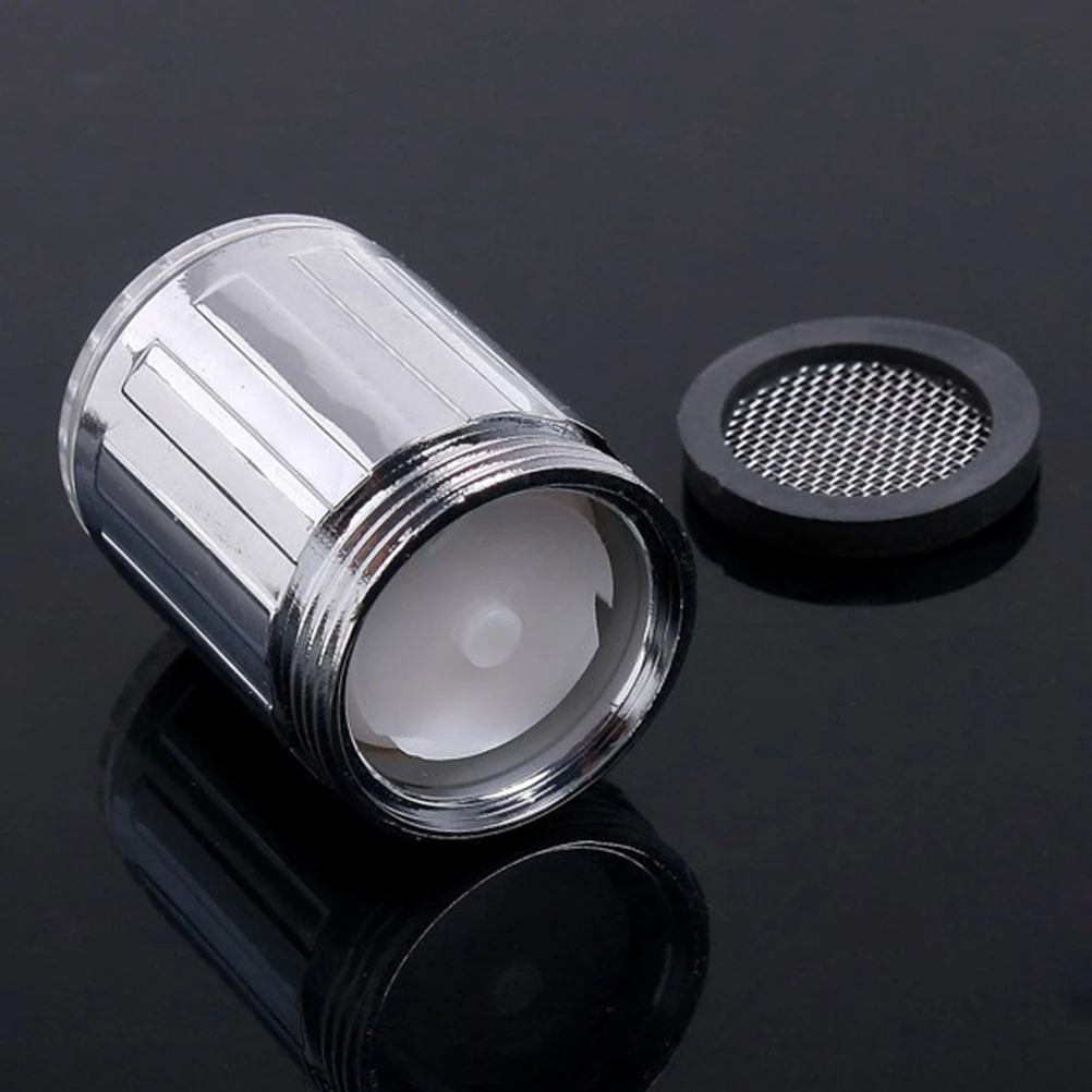 

Colorful LED Faucet Temperature Indicator Light Nozzle Head Light for Bathroom Kitchen Faucets (Seven Colors)