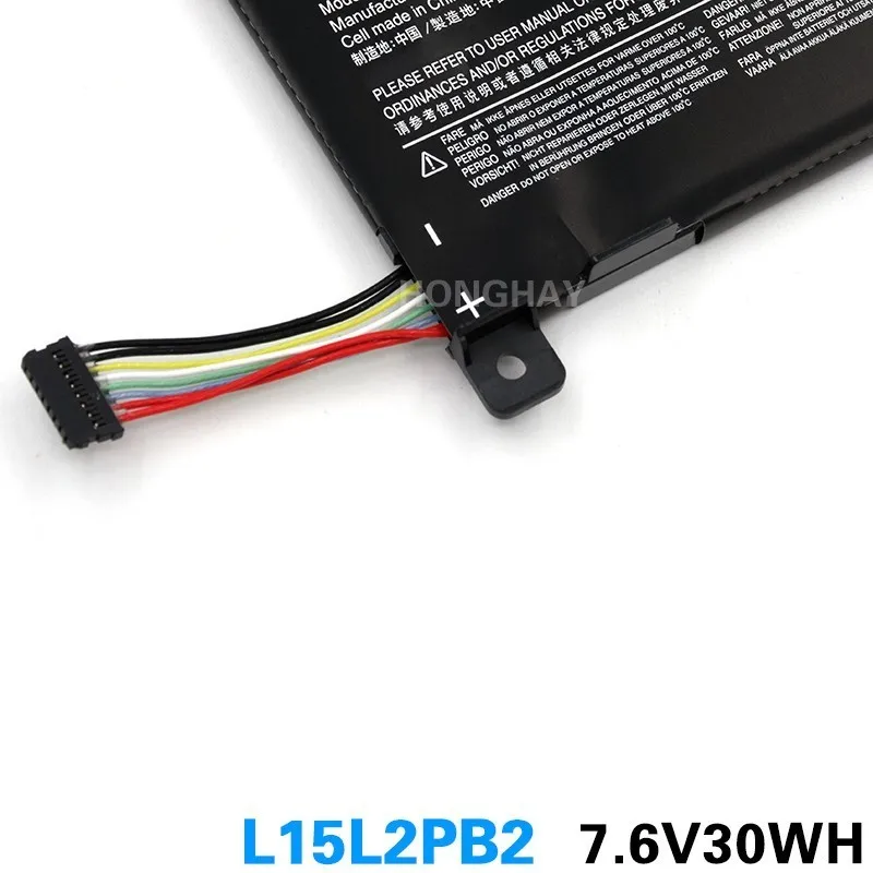 HONGHAY Аккумулятор для ноутбука LENOVO IdeaPad 310-14ISK L15L2PB2 7,6 V 30WH