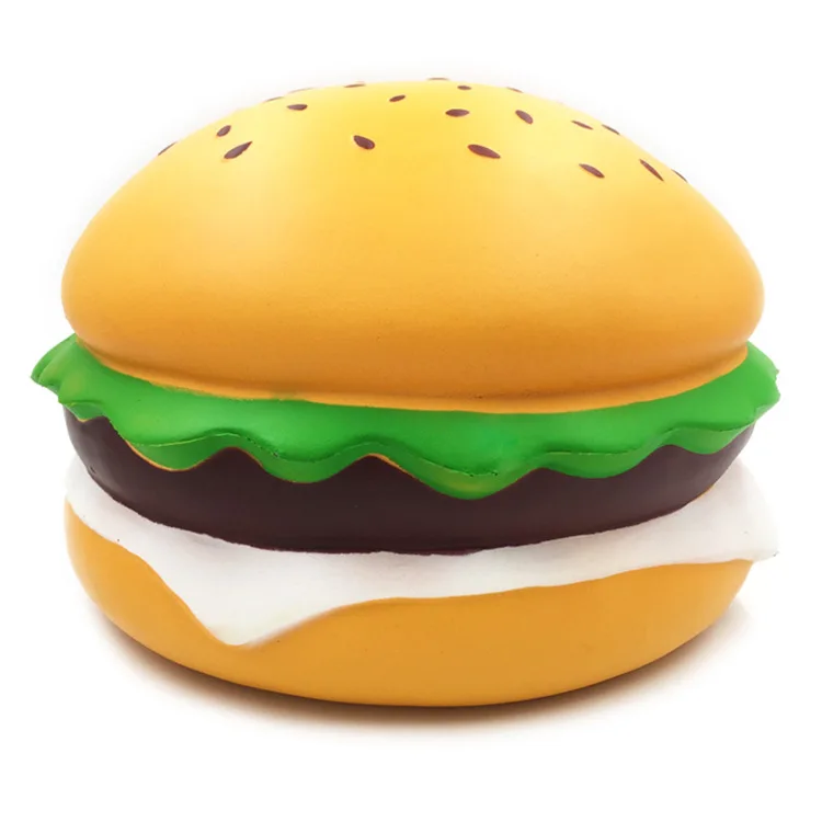 

Baleey Squishies Cheese Burger Humongous Hamburger Slow Rising Jumbo Gift Collection Decor Toys Slow Rising Squeeze Healing Toys