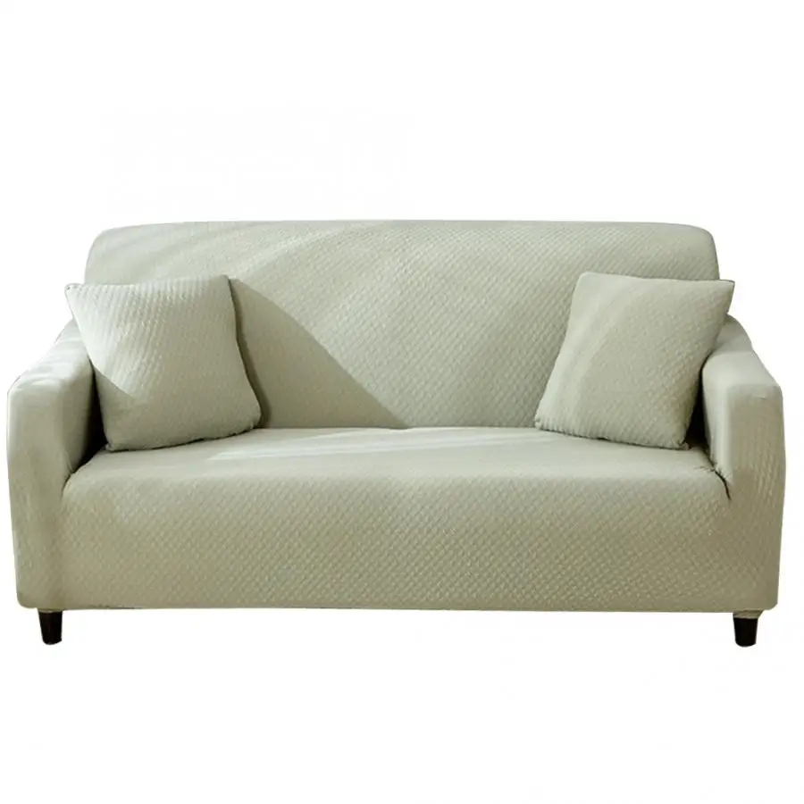 

Stretch Sectional Elastic Dustproof Slipcover Cushion for Living Room Couch Protector 1/2/3/4-seater Furniture Accessories