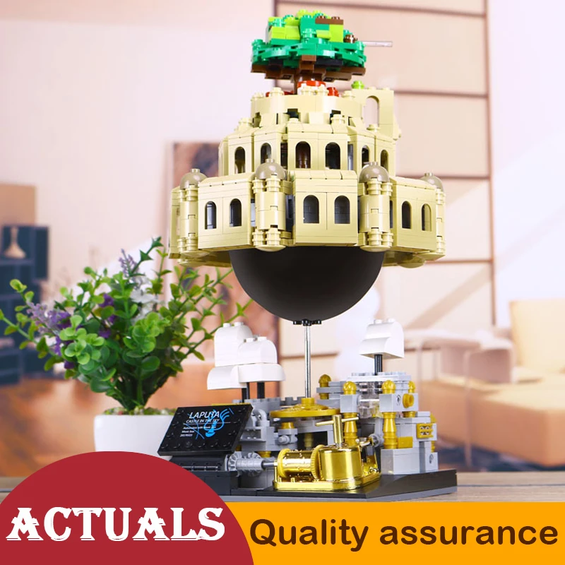

Xingbao 05001 Castle In The Sky Alloy Music Box Building Blocks Bricks Gifts Compatible with Lego MOC Architecture Creator Set