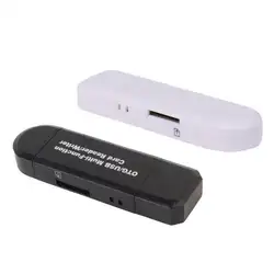 Micro OTG к USB 2,0 адаптер Micro SD кардридер для мобильного телефона планшета