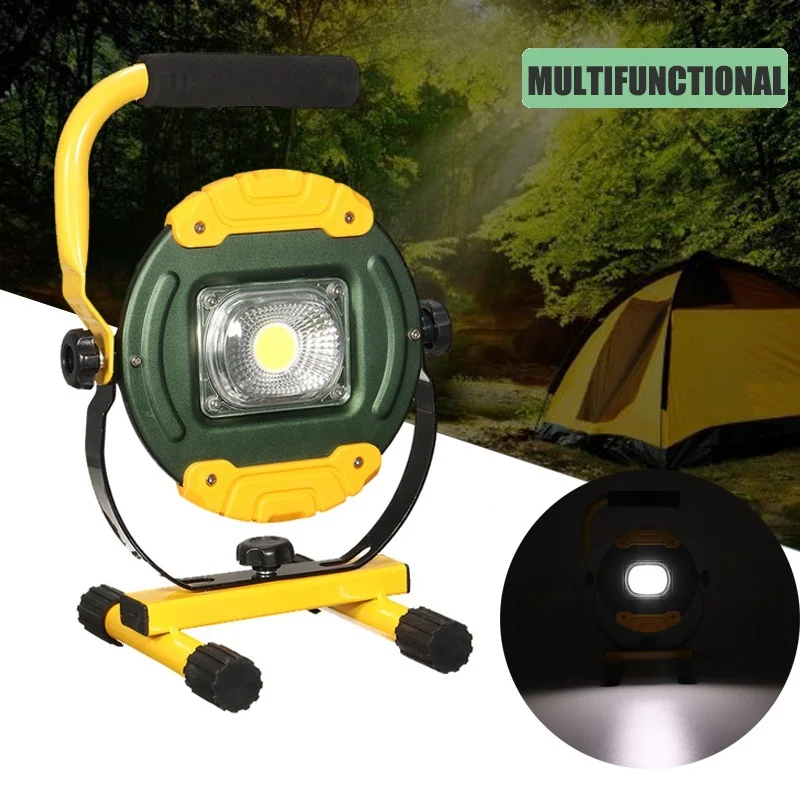 

30W USB COB LED Floodlight Rechargeable LED Flood Spot Light Portable Outdoor Camping Lights Lighting Emergency Lamp