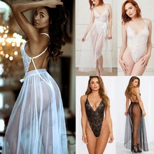 THEFOUND женское сексуальное нижнее белье, одежда для сна, кружева, Тедди с юбкой, ночная сорочка,, женская модная одежда, ночное белье