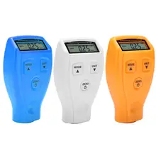 Мини Портативный ЖК-дисплей автомобильный тестер толщины покрытия цифровой детектор измерительный прибор для краски автомобиля GM200/GM200A точность