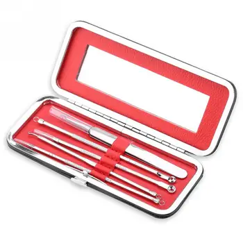 

5Pcs Stainless Steel Blackhead Acne Removal Tool Set Double-end Comedone Pimple Extractor