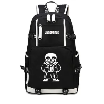 

Game Undertale Frisk/Toriel/Sans pixel Skeleton Printing Backpack School Bags boys Girls men Women Shoulder Bags
