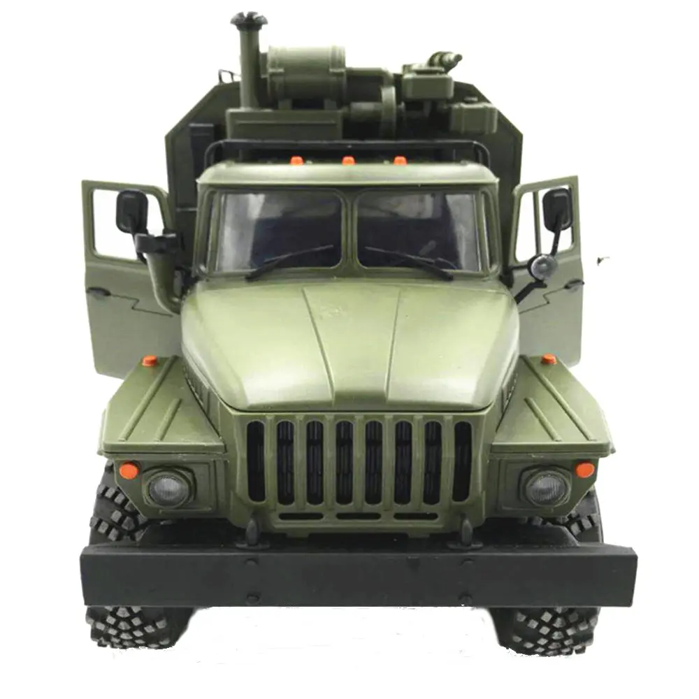 

WPL B36 Ural RC Cars 1/16 2.4G 6WD RC Car Military Truck Rock Crawler Command Communication Vehicle Toy Auto Army Trucks Gifts