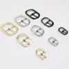 5pcs Metal Leather Hand Bag Purse Shoe Strap Shoulder Belt Adjust Roller Pin Buckle Snap Clips Rectangle Oval O Ring Repair DIY ► Photo 1/6