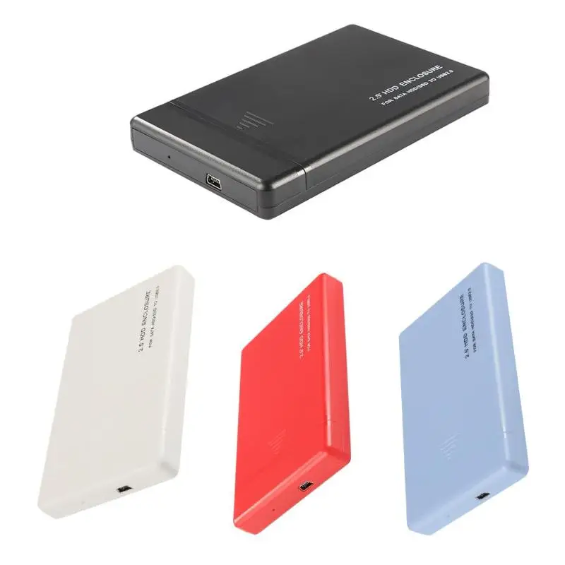 Внешний жесткий диск box 2 5 hdd корпус жесткого диска sata usb 0 для 1 ТБ 3 считывание