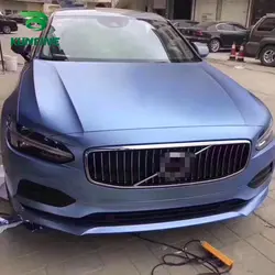 Автомобильный Стайлинг wrap электро-оптическая синяя противотуманная синяя Автомобильная Виниловая пленка для тела наклейка автомобиля