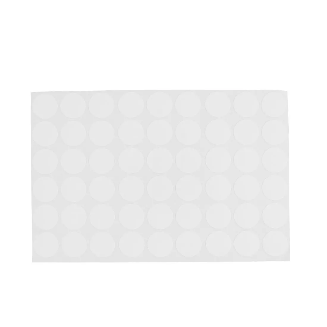 Wardrobe Cupboard Self-adhesive Screw Covers Caps Stickers 54 in 1 White | Обустройство дома