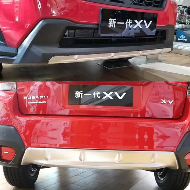 Автомобильный Стайлинг для Subaru XV GT3 GT7 2017 2018 Нержавеющая сталь передний и задний