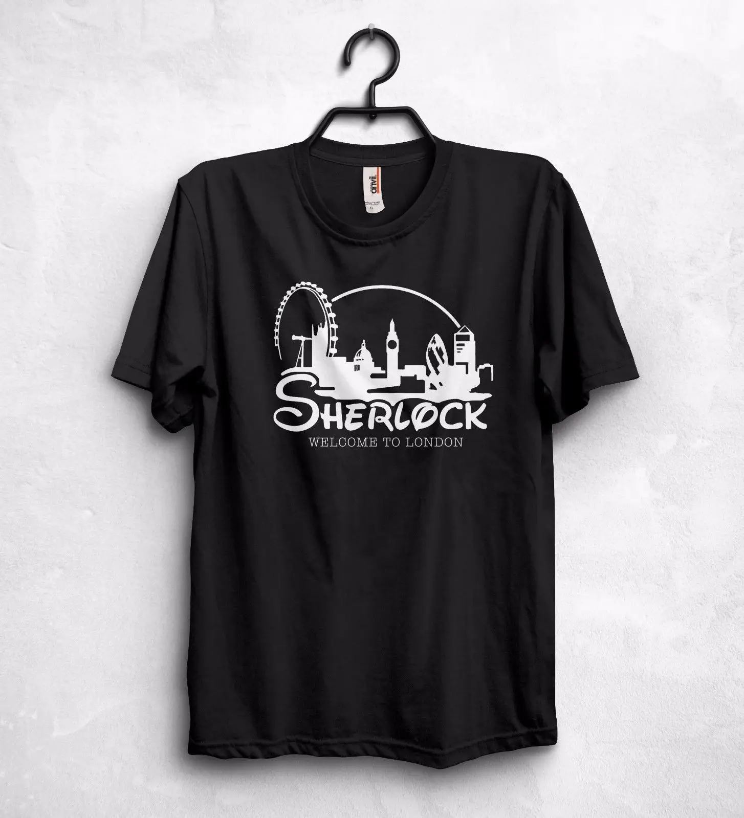 Футболка с шерлоком I Am Sherlocked Detective Добро пожаловать в Лондон Великобритания