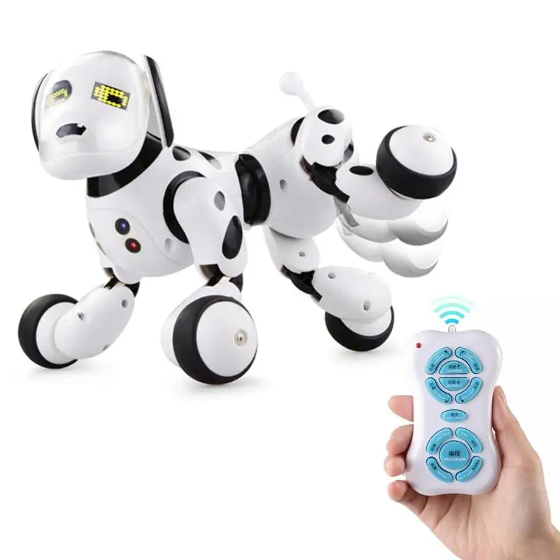 

2.4G Wireless Remote Control Smart Dog Electronic Pet Educational Children's Toy Dancing Robot Dog without Box Birthday Gift