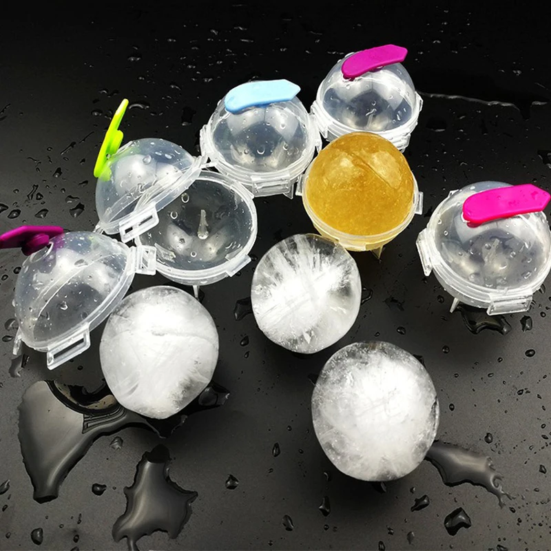 

High Quality Random Color Kitchen Tools Ball Shaped Cocktail 1PC Party Ice Cream Moulds 4.8cm DIY Ice Cube Home Ice Molds Bar