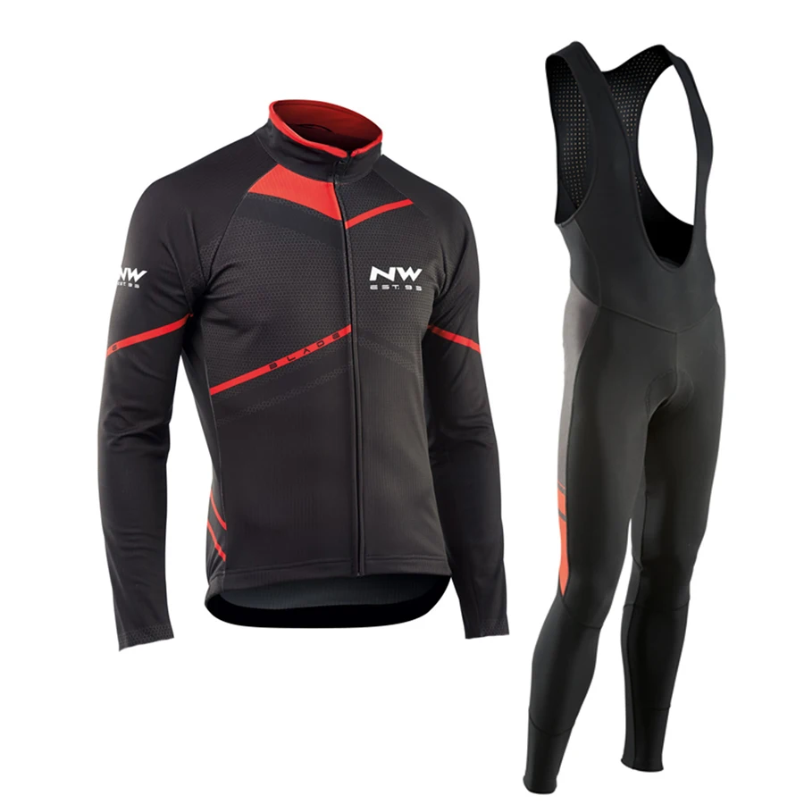 Northwave Ropa De Hombre 2019 Весна Тонкий с длинным рукавом комплект одежды мужские
