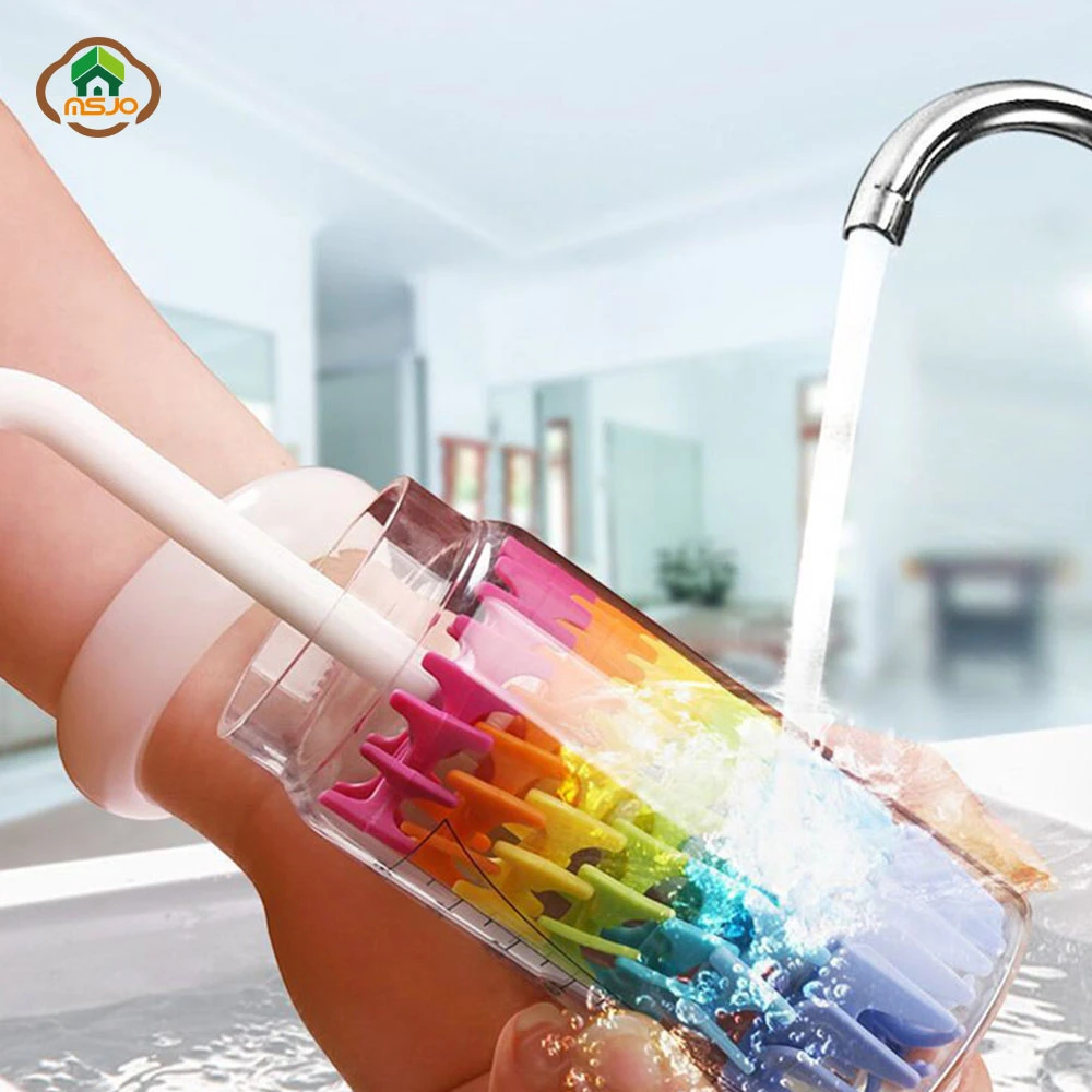 cleaning baby bottles