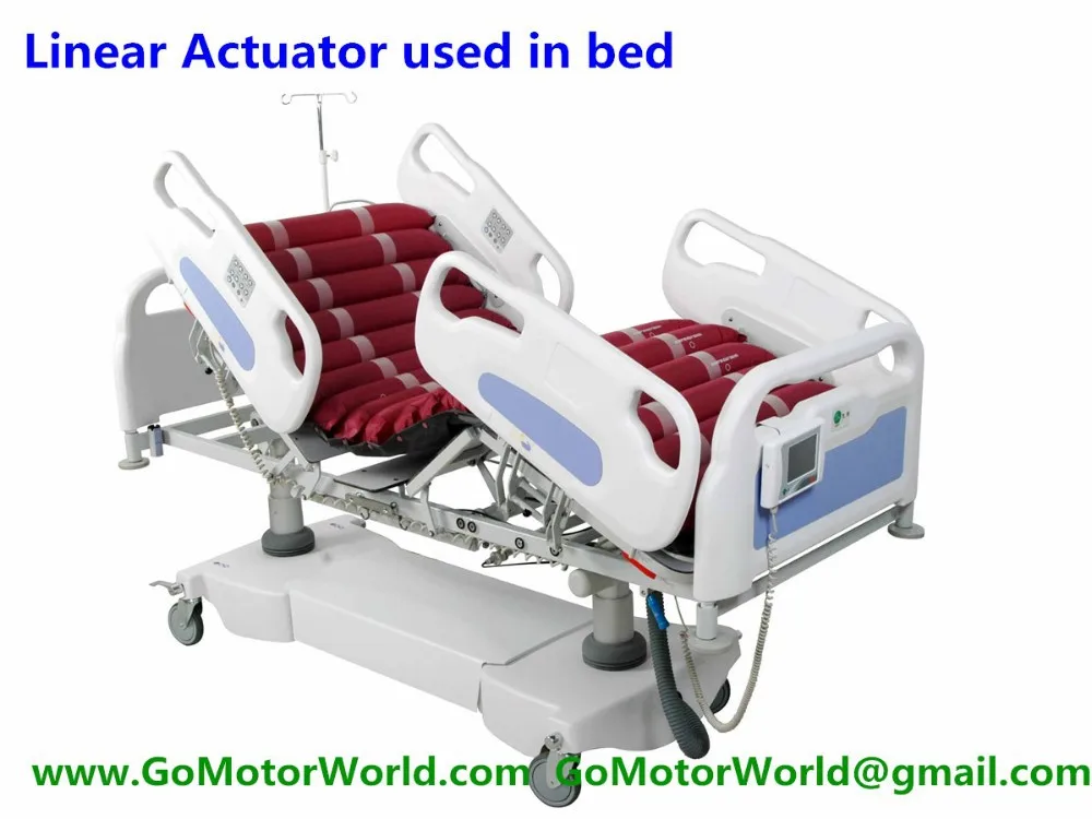 Linear actuator used in bed