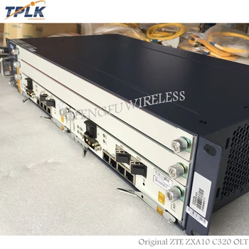 

Best Agent and best price Original FTTH GPON/EPON 10G optical line terminal AC+DC ZXA10 C320 ZTE OLT with 8 ports ETGO C+ card