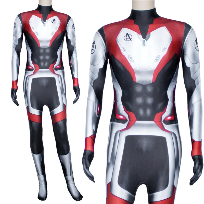 Avengers Endgame Quantum Realm Cosplay Costume Adult Superhero Costume Women Adult Men Halloween Costume For Adult Jumpsuit Suit