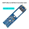 Новая карта адаптера M2 в SATA M.2 NGFF SATA на 7Pin SATA, Горизонтальная 1 шт. ► Фото 1/6