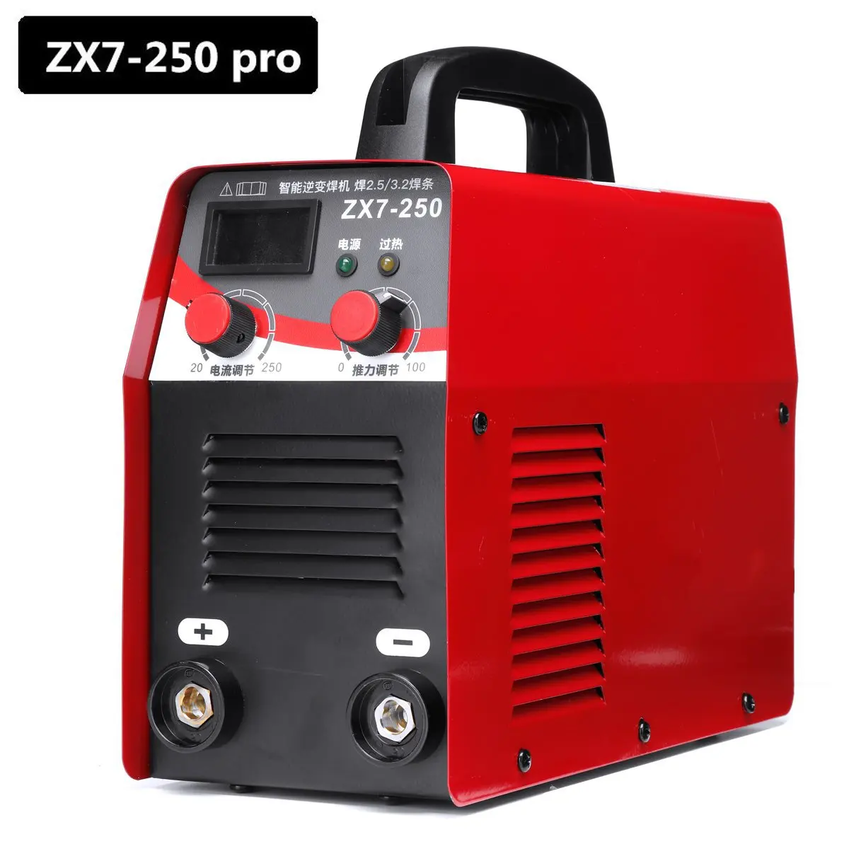 

New Arrival 220V 9500W ZX7-250 LCD Display Electric Welding Machine 10-250A Arc/MMA Inverter IGBT Welders Welding Working