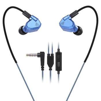 

KZ ZS5 HiFi In-ear Removable Music Earphones Wired Headsets with 8 Hybrid Units not Microphone 3.5mm Earphone