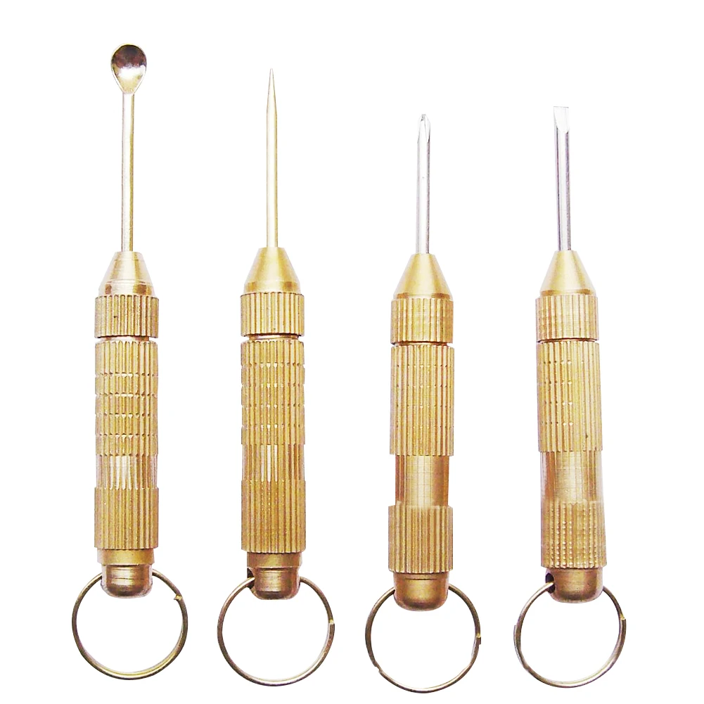 

4in1 multi tool set-Ear pick+ Phillips screwdriver+Flathead screwdriver+Awl