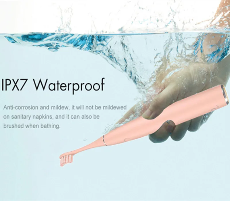 Skup Oclean powietrza elektryczny zestaw szczoteczek do zębów z 6 szczotka na ścianie zamontowany uchwyt kontrola aplikacji wodoodporna szybka ładowania szczotka do zębów