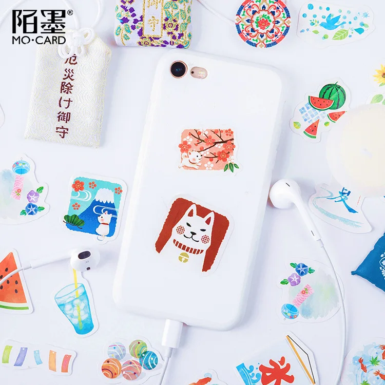 

45PCS Gentle Summer Series Stickers Decoration Diy Diary Scrapbooking Kawaii Stationery