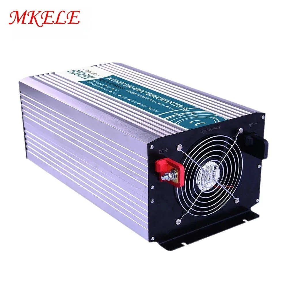 12VDC к 220VAC преобразователь напряжения MKP5000 122 5000 Вт инвертор решетки чистая