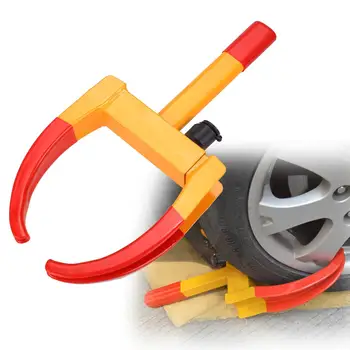 

Car Tire Lock High Quality Steel Heavy-duty Car Tire Wheel Anti Theft Clamp Lock for Car Truck Motorcycle Car Accessories