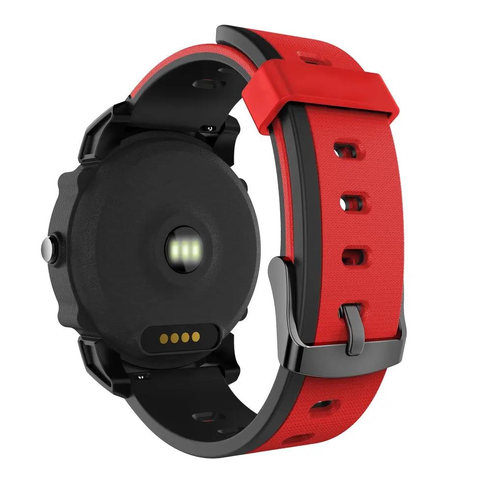 Sports Smart Watch Android 5.0 And Ios 8.0,Ip68 Waterproof Heart Rate Monitoring,Pedometer,Gps Information Reminder Sports Wat